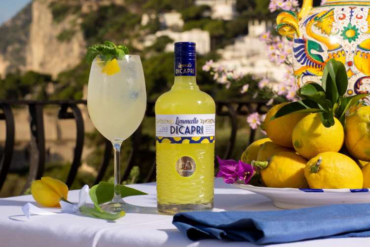 Limoncello di Capri bottle beauty shots