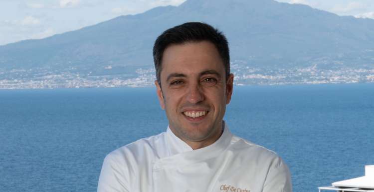 Chef De Cuisine Nicola Celentano Vesuvio Panoramic Restaurant