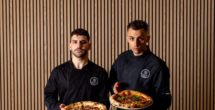 Giammarco Ambrifi e Antonio Visentin pizze Ph. Vincenzo Pollidoro