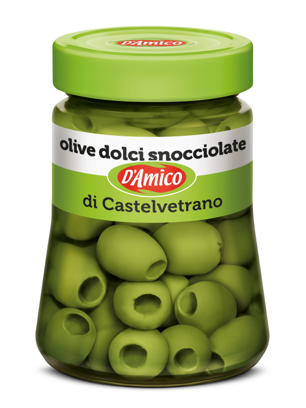 DA971 Olive Castelvetrano Verdi Snocciolate 290g